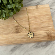 Vintage Heart Necklace Liquidación