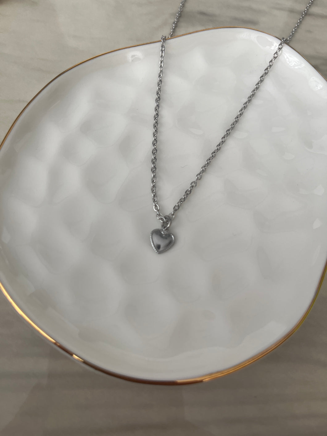 Minimalist Heart Necklace