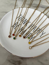 Crystal Minimalist Necklace