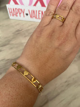 Hearts Bracelet & Ring Set