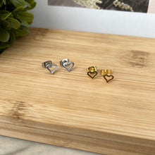 Mini Heart Studs