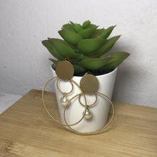 Dangle Pearl Earrings Liquidación