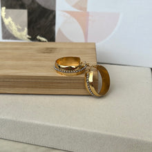 Two Tone Small Hoops