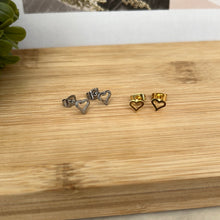 Mini Heart Studs