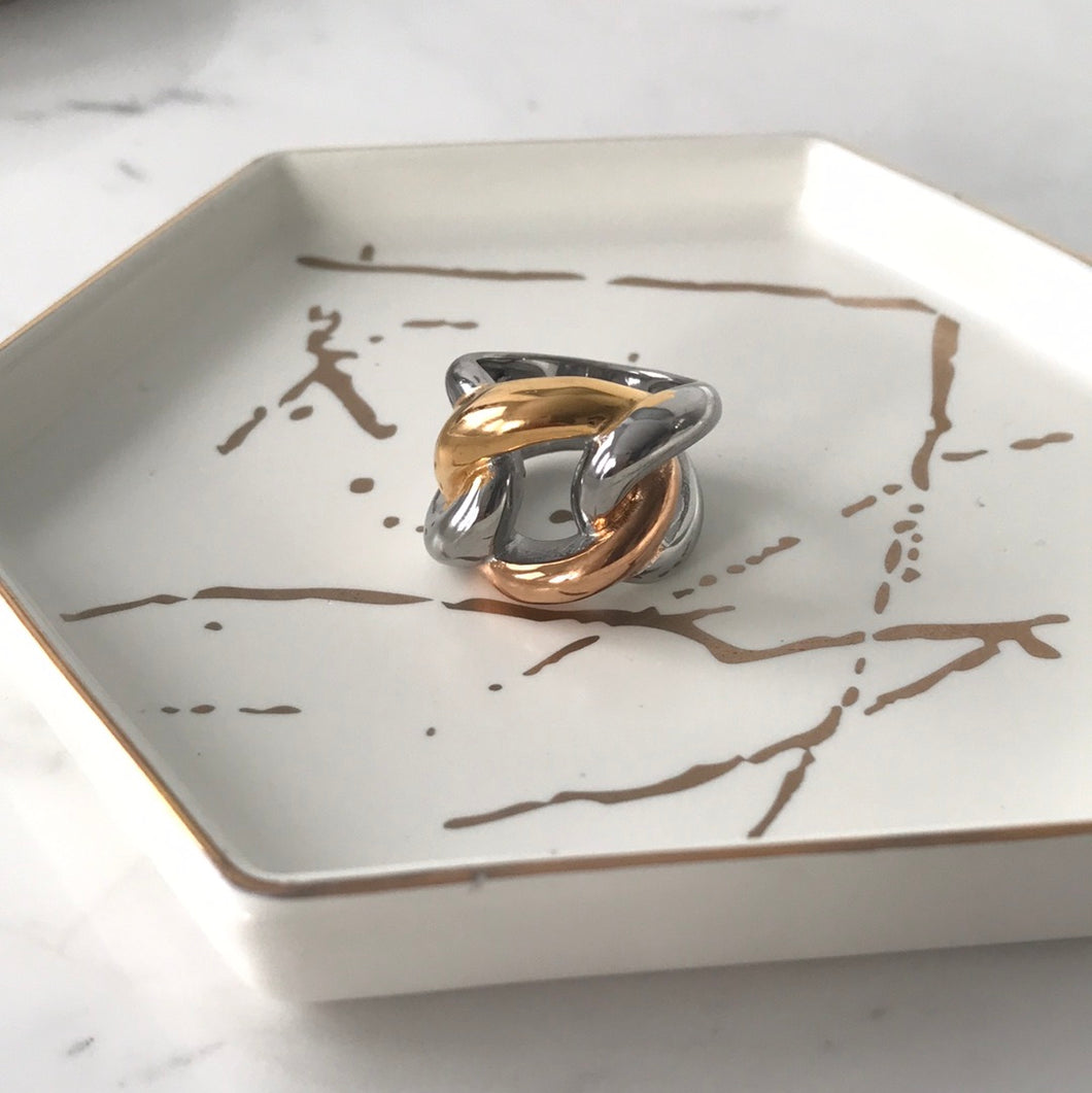 Tricolored Ring Liquidación