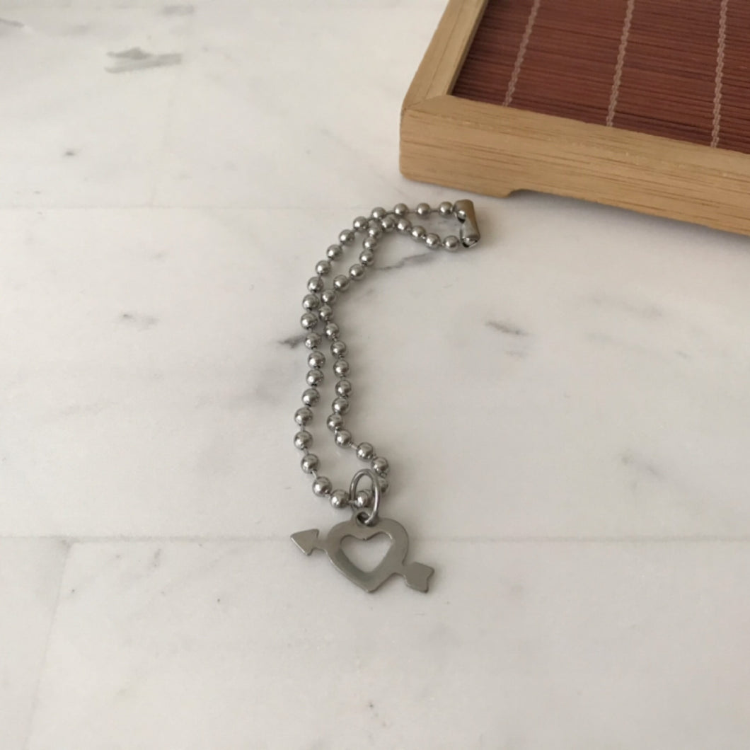 Pulsera Corazón Flecha Militar Liquidación