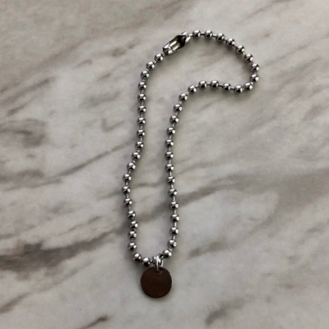 Pulsera Militar Charm Circulo Liquidación