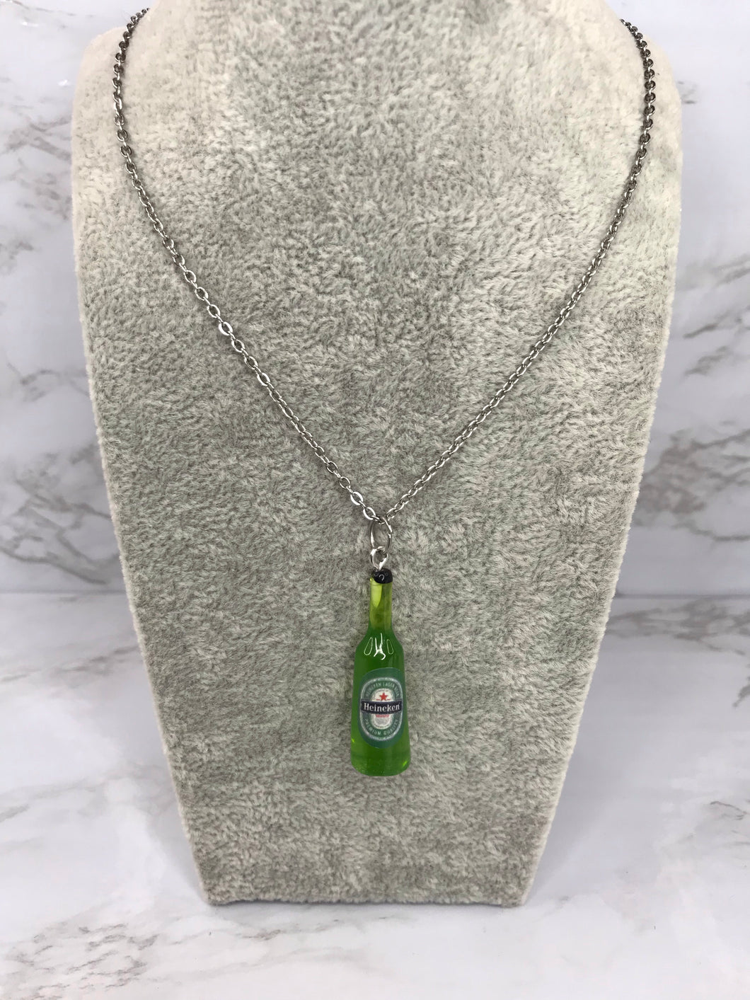 Cadena Botella Stainless Steel Liquidación